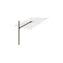 Spectra Straight ombrellone, 250 x 250 cm, Bronzo (rif. RAL 8014), Solidum Natural