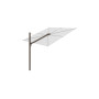 Spectra Straight umbrella, 250 x 250 cm, Bronze (ref. RAL 8014), Sunbrella Marble