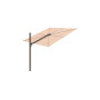 Spectra Straight ombrellone, 250 x 250 cm, Bronzo (rif. RAL 8014), Nectar