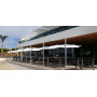 Spectra Straight umbrella, 250 x 250 cm, setting 3