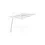 Spectra Forward umbrella, 300 x 300 cm, Anodized aluminium, Sunbrella Marble