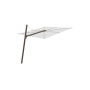 Spectra Forward umbrella, 300 x 300 cm, Bronze (ref. RAL 8014), Sunbrella Marble