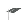 Spectra Straight umbrella, 300 x 300 cm, Anodized aluminium, Sunbrella Flanelle