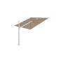 Spectra Straight suncobran, 300 x 300 cm, Eloksirani aluminij, Sunbrella Sand