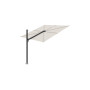 Spectra Straight suncobran, 300 x 300 cm, Crna RAL 9005, Solidum Canvas