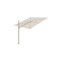 Spectra Straight Sonnenschirm, 300 x 300 cm, Beige Limestone (ref. RAL 1013), Solidum Canvas