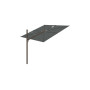 Spectra Straight Sonnenschirm, 300 x 300 cm, Bronze (ref. RAL 8014), Sunbrella Flanelle