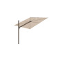 Spectra Straight umbrella, 300 x 300 cm, Bronze (ref. RAL 8014), Avena