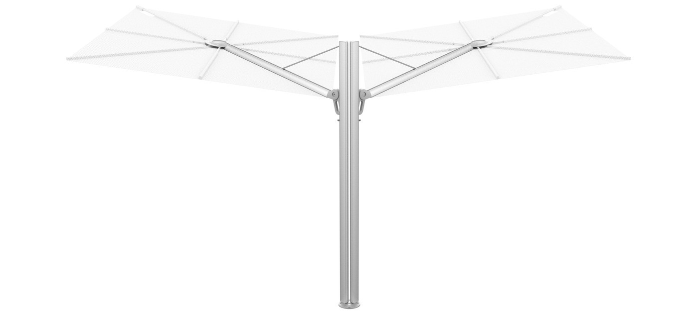 Duo Spectra ombrellone, 250 x 540 cm