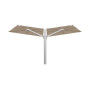 Duo Spectra suncobran, 250 x 540 cm, Eloksirani aluminij, Sunbrella Sand