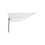 Duo Spectra umbrella, 250 x 540 cm, Black RAL 9005, Solidum Natural