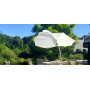 Icarus umbrella, 300 x 300 cm, setting