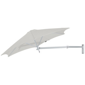 Paraflex WALL ombrellone rotondo, R270 cm con braccio NEO e supporto a parete