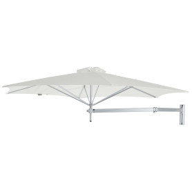 Paraflex WALL ombrellone rotondo, R300 cm con braccio NEO e supporto a parete