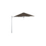 Paraflex MONO okrugli suncobran, R270 cm, s NEO rukom i stupom, Eloksirani aluminij, Solidum Taupe