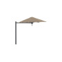 Paraflex MONO okrugli suncobran, R270 cm, s NEO rukom i stupom, Crna RAL 9005, Sunbrella Sand