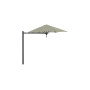 Paraflex MONO okrugli suncobran, R270 cm, s NEO rukom i stupom, Crna RAL 9005, Apio