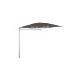 Paraflex MONO okrogel senčnik, R300 cm z NEO roko in stebrom, Luksiran aluminij, Solidum Taupe
