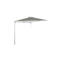 Paraflex MONO okrogel senčnik, R300 cm z NEO roko in stebrom, Luksiran aluminij, Solidum Grey