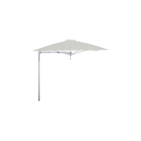 Paraflex MONO kvadraten senčnik, 230 x 230 cm z NEO roko in stebrom