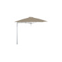 Paraflex MONO kvadraten senčnik, 230 x 230 cm z NEO roko in stebrom, Luksiran aluminij, Sunbrella Sand