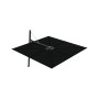 Versa PX ombrellone quadrato, 300 x 300 cm, Nero RAL 9005, Sunbrella Black