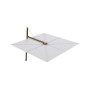 Versa PX kvadratni suncobran, 300 x 300 cm, Brončana (ref. RAL 8014), Solidum Natural