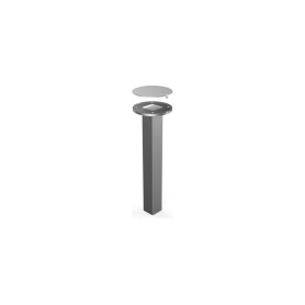 Concrete anchorage with plate