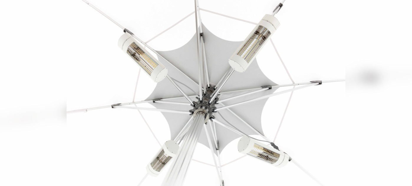 Tuuci Ambia LED svjetiljka i 4 grijača za Ocean Master MEGA MAX