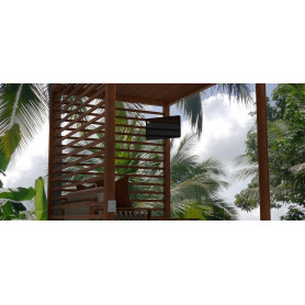 Tuuci TV mount for Solanox pergola
