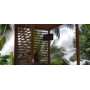 Tuuci TV mount for Solanox pergola