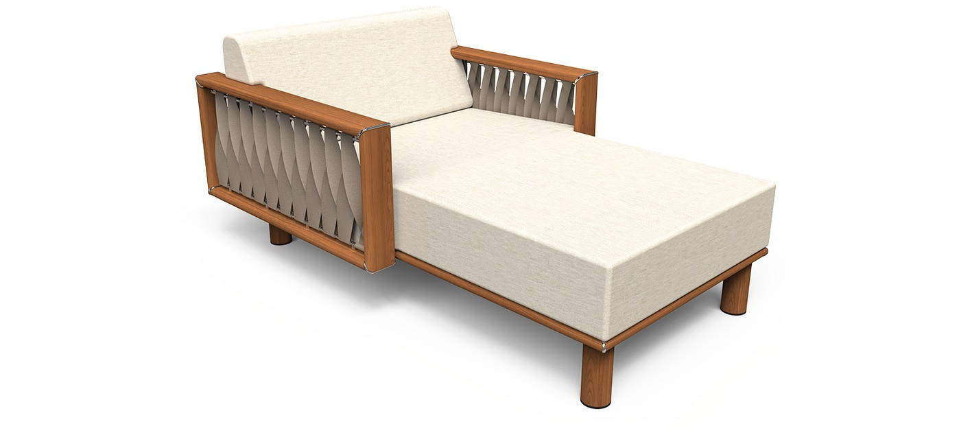 Tuuci Sail chaise longue