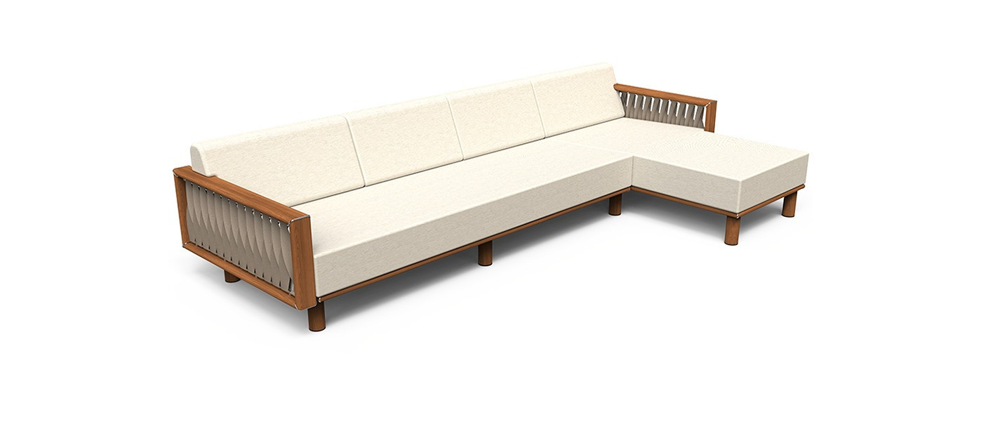 Tuuci Sail sofa s desnim ležajem