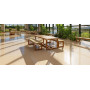 Tuuci Gather Bench with Cushion, setting