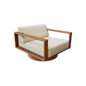 Tuuci Horizon poltrona lounge girevole