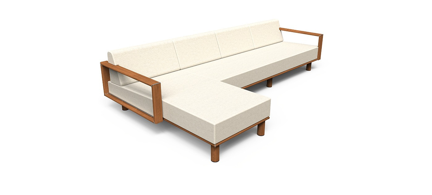 Tuuci Horizon Sofa with Left Chaise