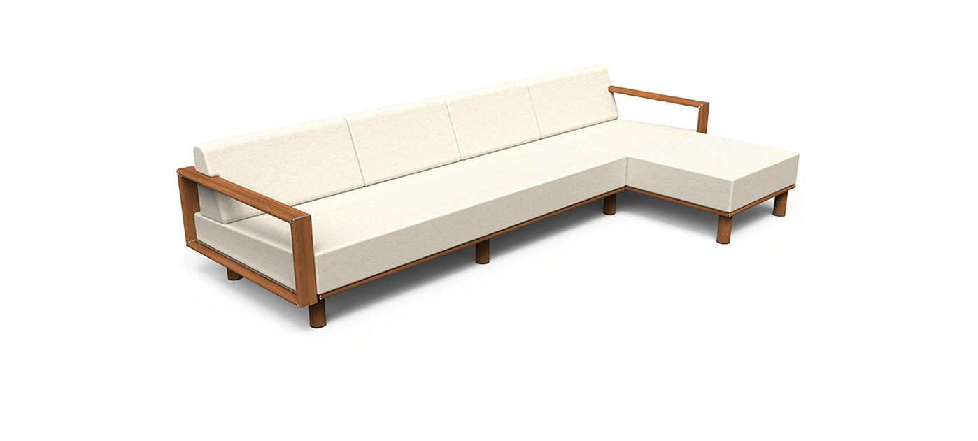 Tuuci Horizon sofa s desnim ležajem