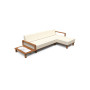 Tuuci Horizon divano con chaise longue destra e tavolino sinistro, vista 2