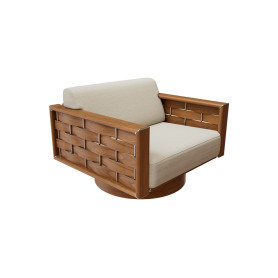 Tuuci Luma poltrona lounge girevole