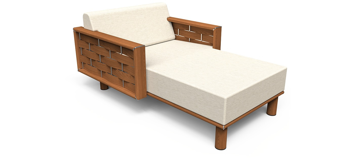 Tuuci Luma chaise longue