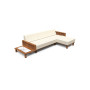 Tuuci Luma Sofa mit rechter Chaiselongue und linkem Beistelltisch, Ansicht 2