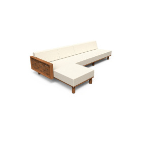 Tuuci Luma Sitzmodul mit linker Chaiselongue