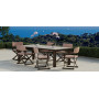 Tuuci Meritage Dining Table, setting