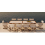 Tuuci Meritage Dining Table, setting