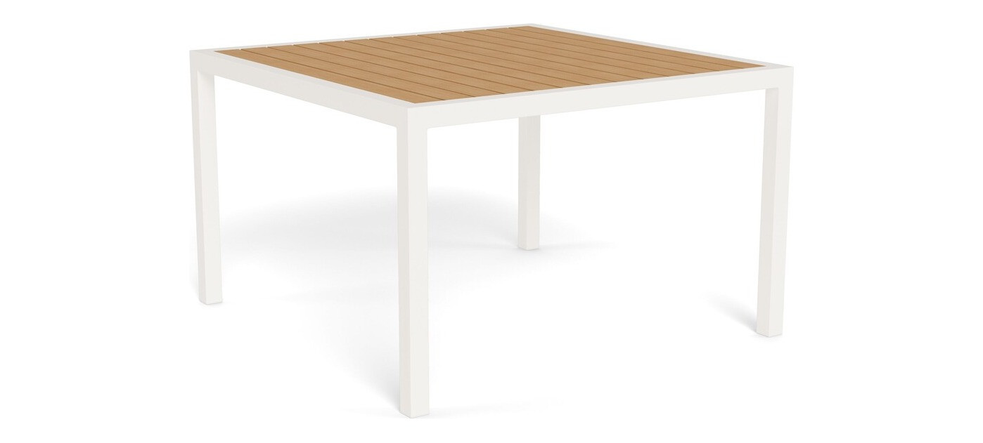 Tuuci Tequesta quadratischer Esstisch mit Schirmöffnung