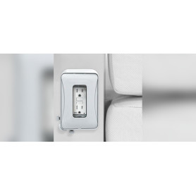 Tuuci Steckdose an der hinteren linken Säule (AC 120 V, 15 A)