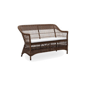 Sika-Design Charlot Exterior divano a 2 posti, Marrone (ALU)