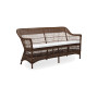Sika-Design Charlot Exterior trosjed, Smeđa (ALU)