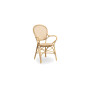 Sika-Design Rossini Exterior stol z nasloni za roke, Naravna (ALU)