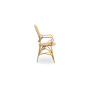 Sika-Design Rossini Exterior stolica s naslonima za ruke, Prirodna (ALU), pogled 2